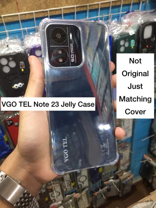 **"VGO TEL Note 23 Jelly Back Cover Case – Soft TPU Gel Shockproof Cover – Transparent Flexible Slim Fit Protective Case for VGO TEL Note 23"**