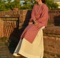 pink long shirt with plazoo flared and stylish ijar style. 