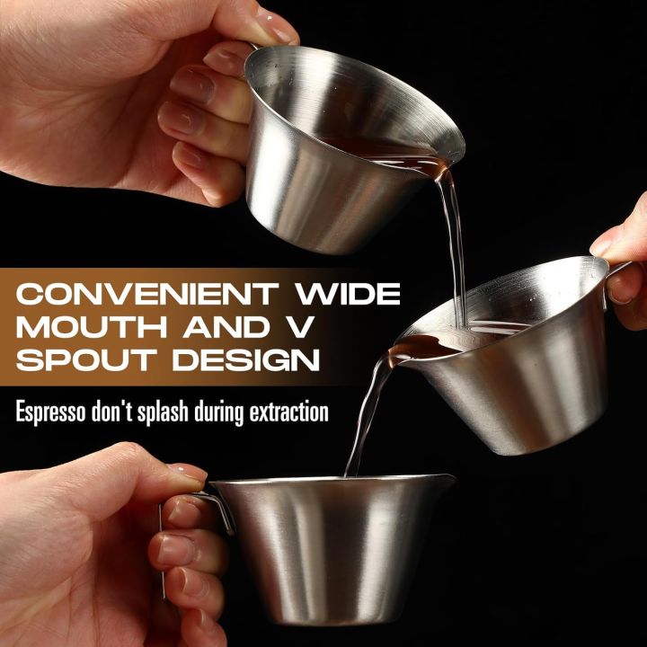 304%20Stainless%20Steel%20Espresso%20Shot%20Cup%203.4%20oz/%20100%20ml%20Espresso%20Measuring%20Cup%20with%20Spout%20and%20Handle%20Scale%20Metal%20Coffee%20-%20Image%206
