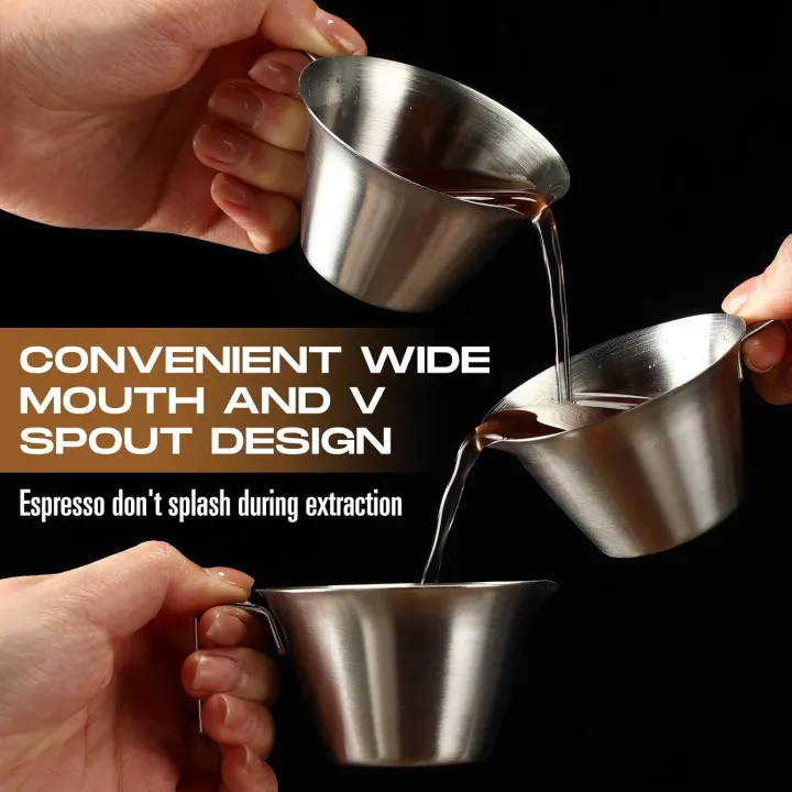 304%20Stainless%20Steel%20Espresso%20Shot%20Cup%203.4%20oz/%20100%20ml%20Espresso%20Measuring%20Cup%20with%20Spout%20and%20Handle%20Scale%20Metal%20Coffee%20-%20Image%206