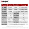 ANENG M113 Mini Digital Multimeter AC/DC Voltage Meter 1999 Counts Multimetro Ohm NCV Electricity Tools Measuring Instruments. 