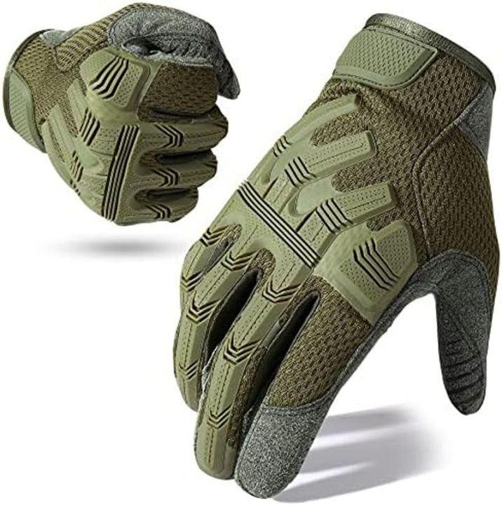 Touch Sceen Gloves Men's Paintball Shooting Airsoft Combat Bicycle Protective Anti-Skid Full Finger Gloves Women