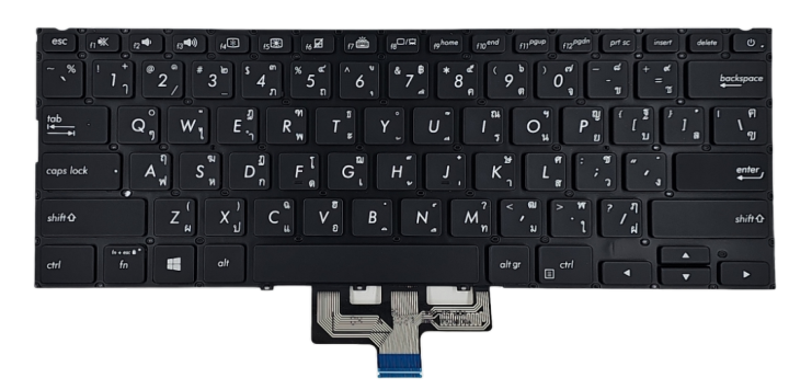 Keyboard%20Asus%20Zenbook%2014%20ux433%20ux433fa%20ux433fac%20ux433fn%20ux433fq%20US%20keyboard%20backlit%20-%20Image%203