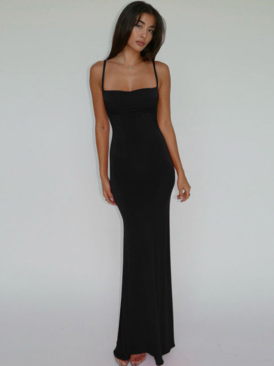 Hugcitar%20Summer%20Solid%20Sleeveless%20Backless%20Elegant%20%20Bodycon%20Y2K%20Maxi%20Prom%20Dress%20Women%20Clothes%20Birthday%20Party%20Casual%20Y2K%20-%20Image%203