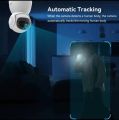 5MP Mini WiFi IP Camera IR Night Vision Security Surveillance Camera with Two Way Audio and AI based Motion Tracking Wifi Camera. 