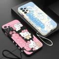 Cinnamoroll Phone Case for Samsung Galaxy A20 A31 A51 A71 A10 A20s A30 A50 A50s A02 A03 A04 A06 A72 4G A73 5G Cover. 