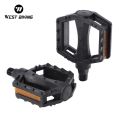 WEST BIKING Kids Bicycle Pedals Ultralight Anti-Slip ABS Safety Warning Reflective Children Cycling 9/16 1/2 Kids Bike Pedals. 