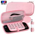 NEW Travel Carrying Case for 2025 Switch 2 Game Accessories Waterproof EVA Hard PU Case Protective Storage Bag For NS2 Switch 2.