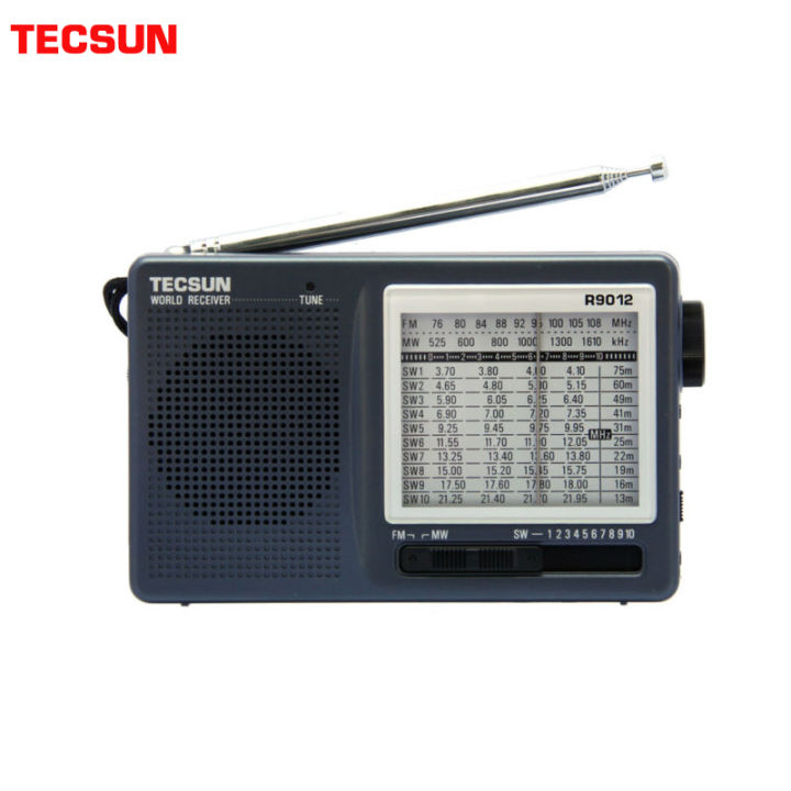 TECSUN R-9012/XHDATA D-219 FM/AM/SW 12 Bands Portable Pocket Style High Sensitivity Radio Receiver Free Shipping