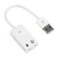 Usb Wired External Drive Free Sound Card Analog 7.1 Channel Desktop Portable External Sound Card Converter Earphone Microphone. 
