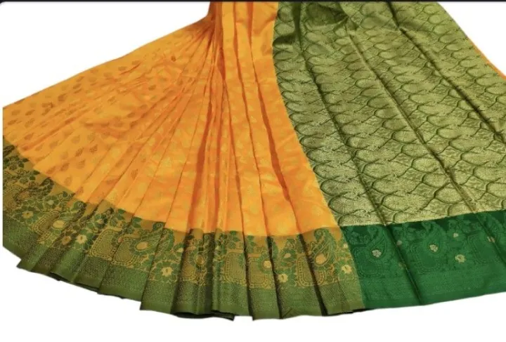 Tangail%20Tat%20Women's%20Exclusive%20Silk%20Katan%20Saree%20Collection%20-%20Captivate%20with%20Exquisite%20Designs%20and%20Graceful%20Draping%20-%20Sari%20For%20Women%20-%20Image%203