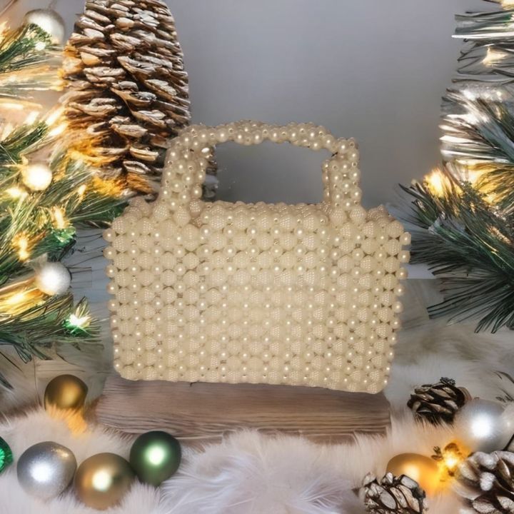 Hand Made Beaded Crystal Bag