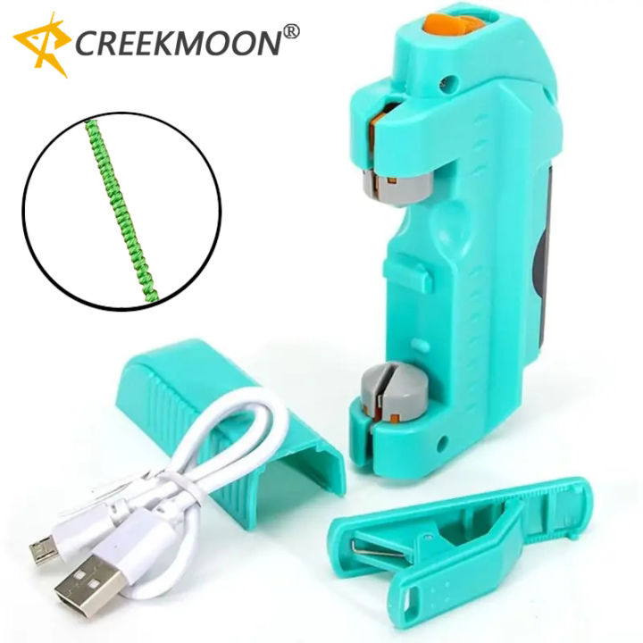 Electric Fishing Knot Tying Tool Quick Assist Lure Fish Hook Line GT Knotting Machine Fishing Hook Tier Line Knotter Tying Gear