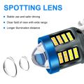 1pc H4 BA20D H6 LED Motorcycle Headlight CSP Dual Color White Yellow Hi Lo Beam Lens Fog Lamp for Motobike Scooter Running Light. 