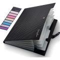 Expanding File Folder,5 Pocket Folders for Documents,Portable Paper Organizer for School Office Supplies,A4 Size. 