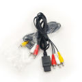 for N64 AV Cable for Super Famicom SFC SNESG Game Controller AV Line Converter for GameCube Audio Video Extention Cable.