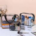 3Size Transparent Toiletry Bags Large Capacity Stroller Bag Travel Organizer Storage Pouch Makeup Cosmetics Bag Multifunction. 