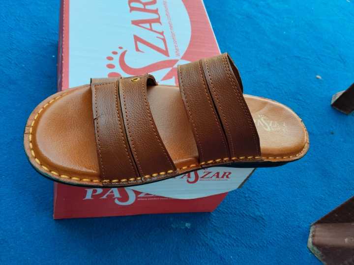 "Classic%20Comfort%20Leather%20Sandals"%20Hand%20made%20for%20party%20and%20office%20(P20)%20-%20Image%206