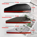 2PCS Car Rearview Mirror Rain Eyebrow Carbon Fiber Sun Visor Shade Cover Protector Clear Vision for Rain Car Mirror Accessories.