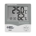 Smart Sensor AS807 Digital Hygrometer Thermometer Humidity Temperature Meter Tester Weather Station with Calendar & Clock Alarm. 