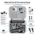 Portable PU Shoulder Bag for  OM 7 Pro/OM8 Gimbal Stabilizer Travel Case for  Osmo Mobile 8/7/7P Accessories. 