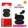 💯 Original Redmi Airdots 2 Wireless Bluetooth Earbuds. 