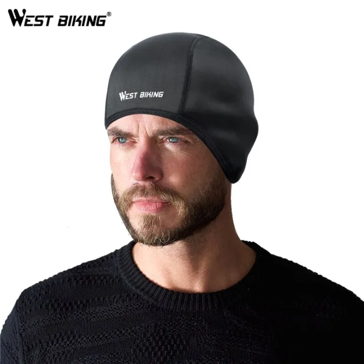 WEST%20BIKING%20Winter%20Cycling%20Cap%20Windproof%20Thermal%20Ski%20Helmet%20Liner%20Running%20Skiing%20Motorcycle%20Hat%20Men%20Women%20MTB%20Cycling%20Headwear%20-%20Image%205