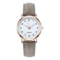 Ladies Diamond-studded Luminous Retro Female Watch Leather Belt Quartz Watch Women Simplicity Casual Decoration Wristwatches.
