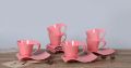 Elegant Teacup and Saucer Set / Coffee Cup and Saucer Cet / Cup and Saucer  Set / Ceramic Cup and Saucer / Stylish Cup & Saucer Set. 