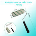 American Style Roller Brush Plastic Handle Birdcage Bracket With Long Medium And Short Bristles Multiple Roller Cores To Choo. 