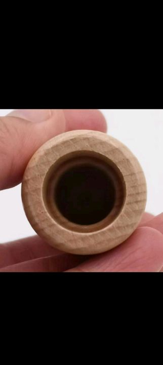 Easy crimp tool for punching perfume bottles bottle punching tool wooden