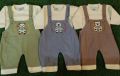 Pack Of 3 Baby Rompers - Newborn Baby Inner Full Sleeves Suit - Newborn Baby Body Suits - Size newborn Multicolor. 