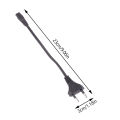 1pc EU 220V AC Charging Cord Universal For Rechargeable Flashlight 1101 1106 1108 Charging Cable For Strong Light Flashlight. 