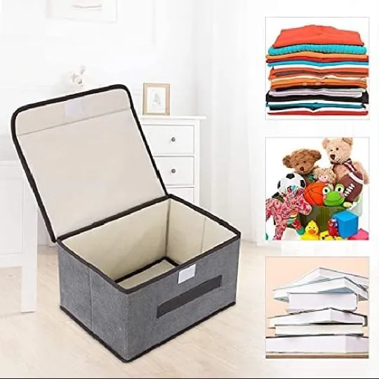 Home%20Fabric%20Folding%20Storage%20Storage%20Box%20With%20Lid%20Dustproof%20Portable%20Box%20Clothing%20Sundries%20Multifunctional%20Storage%20Box%20-%20Image%205