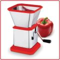 Stainless Steel Manual Hand Chopper Chilli Cutter Vegetable Chopper Manual Meat Mincer Chatni Machine. 