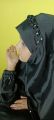 kids abaya with crown khimar. 