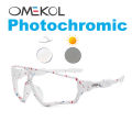 OMEKOL Brand New Photochromic Sport Cycling Glasses Men Women Outdoor Sun Glasses Bike Bicycle Eyewear MTB Baseball Sunglasses. 