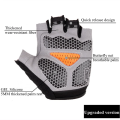 Women Cycling Bicycle Gloves Half Finger Gym Gloves Men Mitten Breathable Anti-slip Glove Fitness Sport Training Gloves. 