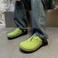 2026 New Lightweight Slip-On Beach Shoes Thick Bottom Outdoor Couples Slippers Easy to Wear Home Comfortable Sandals. 