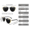 2 Pairs and 6 Pairs Cycling Sunglasses Plastic Light Classic Oval Eyewear for Women and Men for Outdoor Travel, Beach, Vocation. 