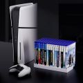 Video Game Storage Holder for for PS5/ PS4/ PS3/ PS2/ Xbox One/Xbox Series X/S/Wii/Switch/Switch 2 Game Cases, DVD.