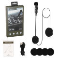 BT30S Motorcycle Helmet Headset Bluetooth 5.3 Wireless Earphone Handsfree Call Kit Stereo for Rider MP3 Music Player. 