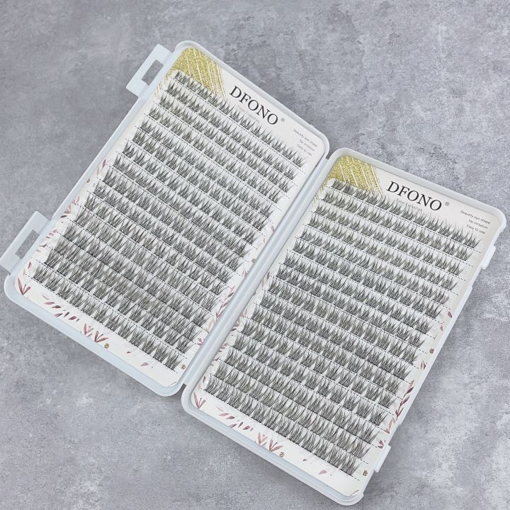 384%20Pcs%20Soft%20Lightweight%20Fish%20Tail%20Single%20Cluster%20Eyelashes,%2010-12mm%20Perfect%20for%20Daily%20Makeup%20&%20Eyelash%20Extension%20-%20Image%202
