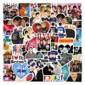 60/120Pcs Heated Rivalry Stickers Hockey  DIY Stickers Scrapbooking Phone Luggage Skateboard Vinyl  Waterproof  Decals. 