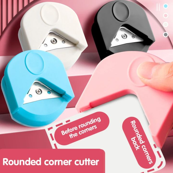 1/2 Pcs Card Rounded Cutter Corner Rounder Paper Portable Hole Trimmer ...