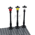 10pcs MOC City Series Street Lamp Building Blocks DIY Street View Roadside Lighting Decoration 2039,4740,3626 Assembly Bricks. 