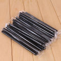 100Pcs 11mm Wide Plastic Drinking Straws BPA Free Disposable Reusable for Boba Milkshake Smoothie Slushie Juice Bubble Tea Straw. 