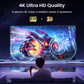 1 in 4 out 4K 2K HDMI-compatible Splitter 4x1 HDTV Switch HDMI-compatible Adapter HD Video Switcher for PS4 Xbox DVD PC Laptop. 