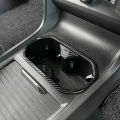 Abs Seat Water Cup Holder Decoration Panel Cover Trim For MG 4 MG4 EV Mulan 2022 2023 2024 Accessories  Interior Styling. 