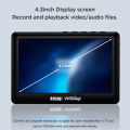 ezcap180 AV Recorder Video Audio Capture Box Analog to Digital Converter Record Video 4.3" from DVD Players to TF Card U Disk. 
